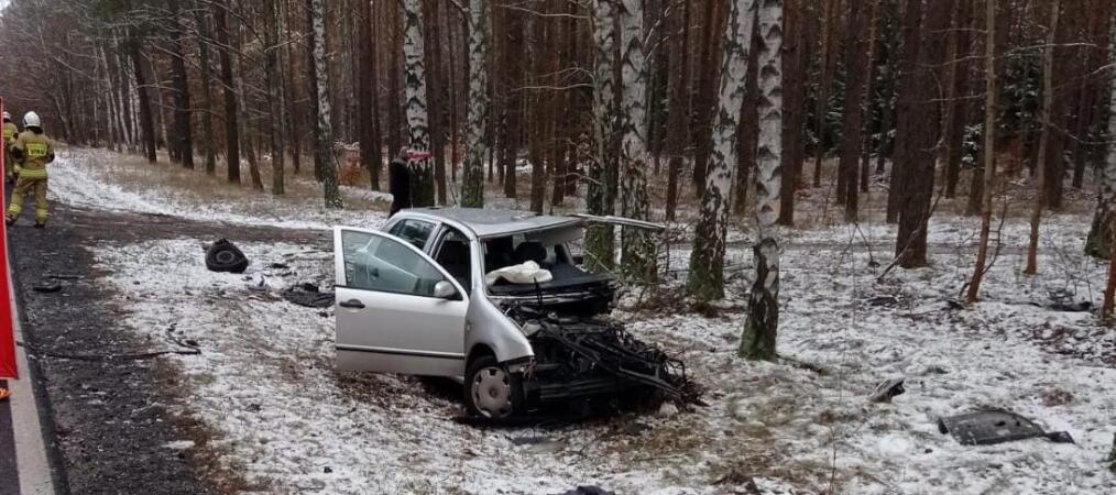 Tragiczny Wypadek Na Krajowej Jedenastce Droga Zablokowana