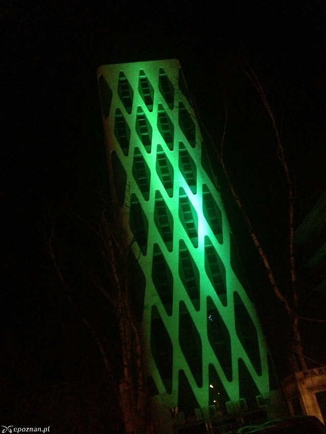 Iluminacja obiektu | fot. Nobel Tower