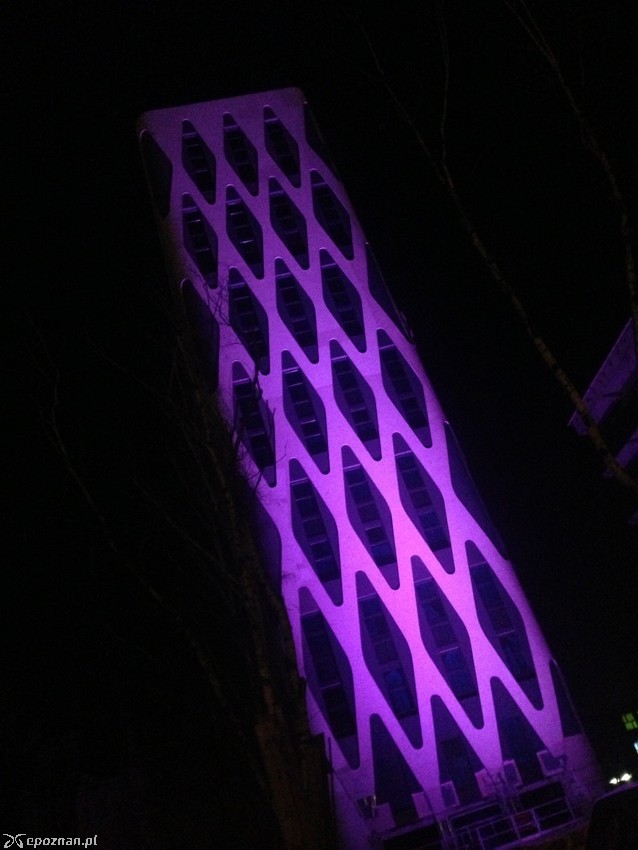 Iluminacja obiektu | fot. Nobel Tower