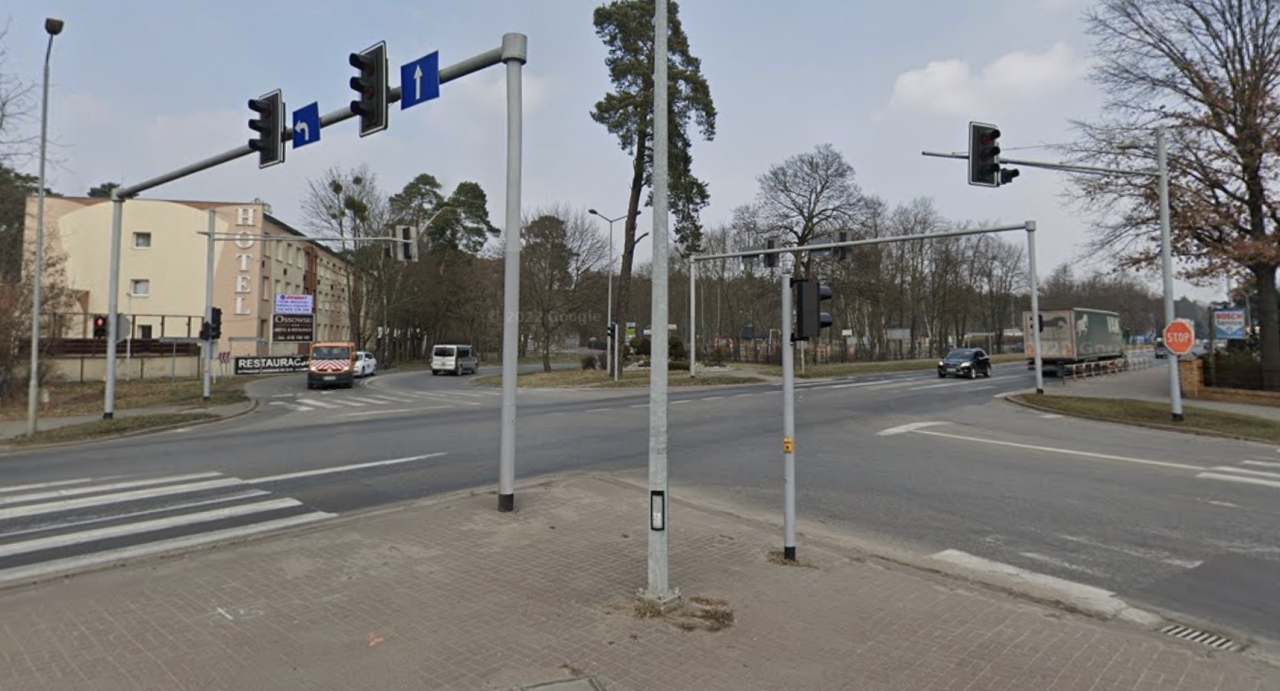 Do wypadku doszło w tym rejonie | fot. Google Street View 2021