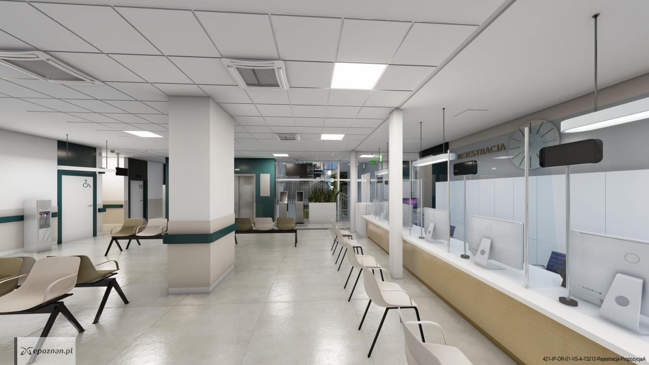 Wizualizacja | fot. Uniwersytecki Szpital Kliniczny w Poznaniu / FB
