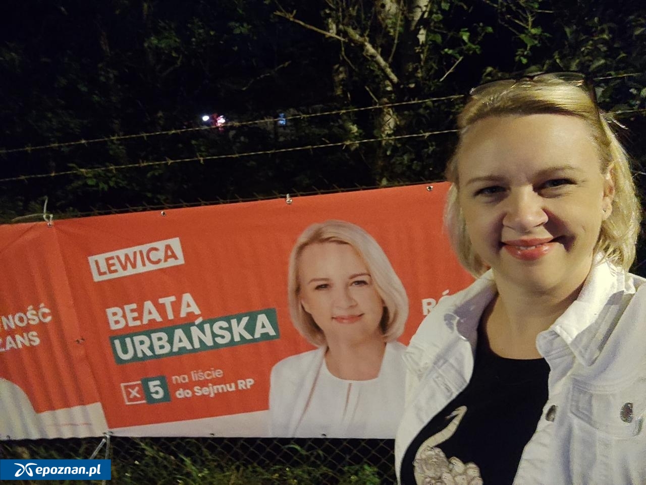 Urbańska kandydowała w wyborach parlamentarnych | fot. Beata Urbańska FB