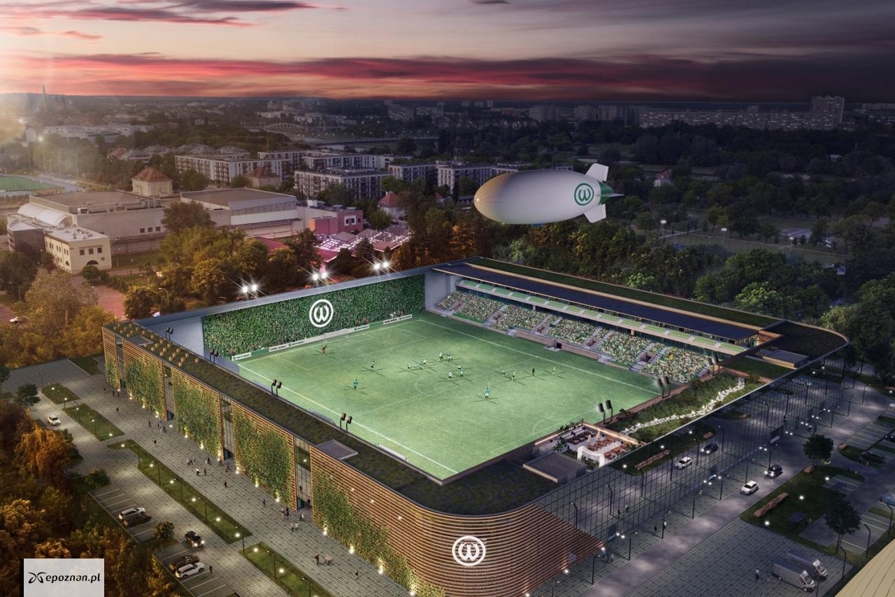 Tak ma wyglądać nowy stadion Warty | fot. Warta Poznań