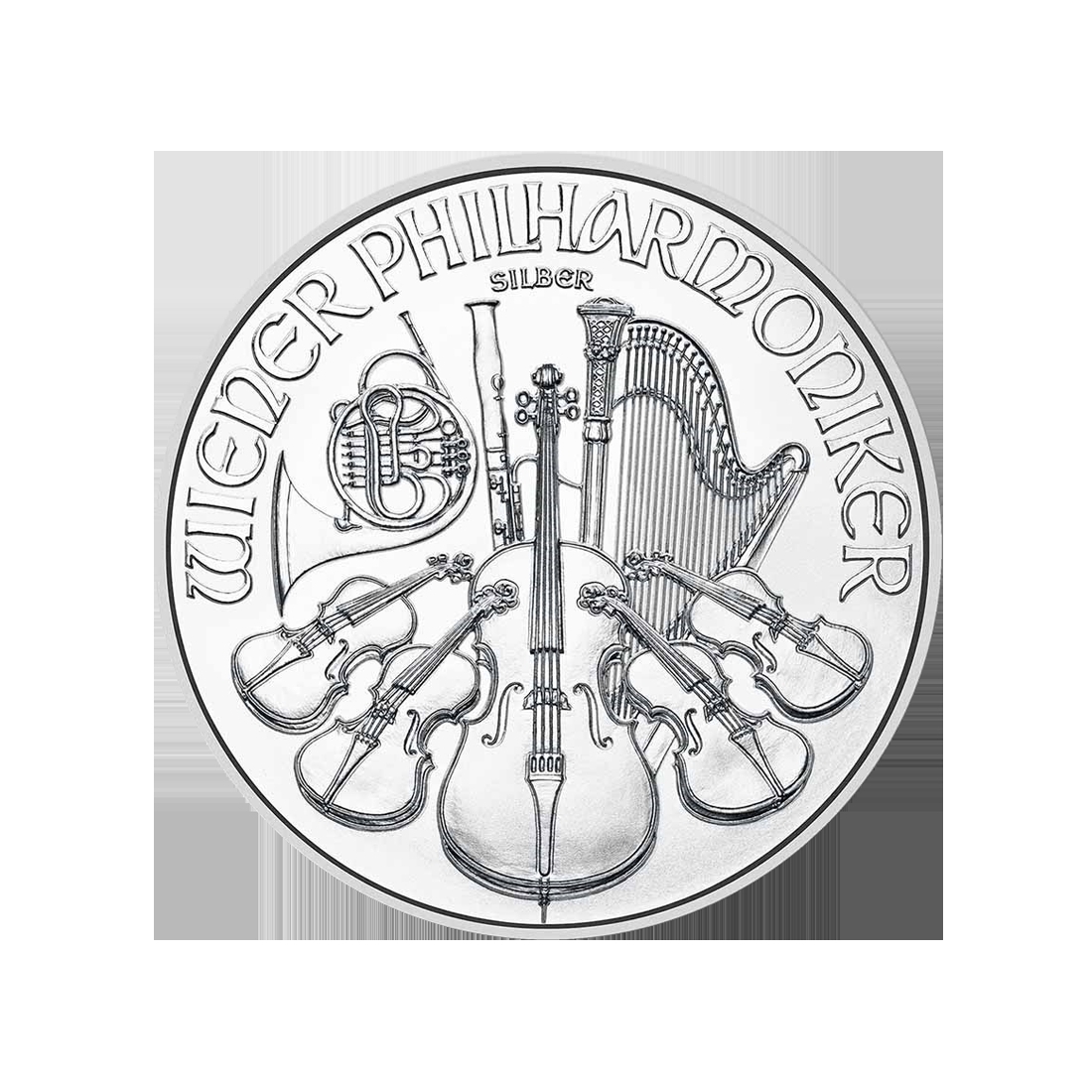 Srebrna moneta Wiedeńscy Filharmonicy