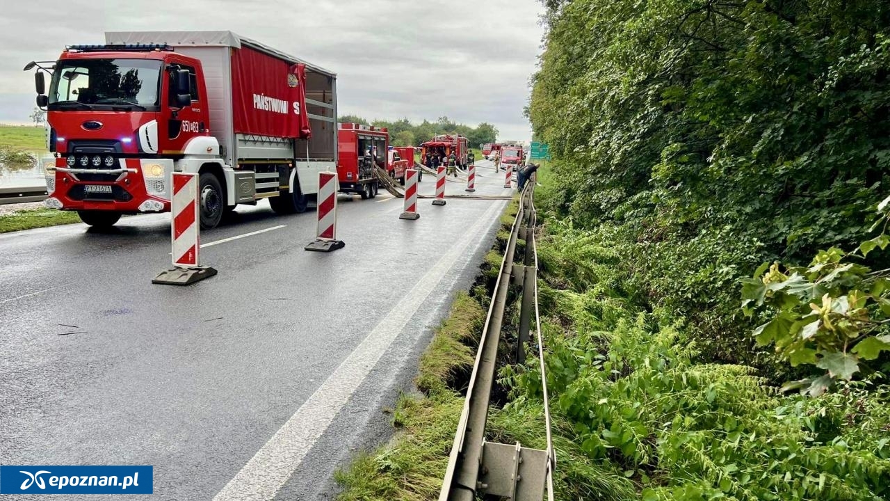 Zdjęcia po poniedziałkowej ulewie. | fot. kalisz24.info.pl