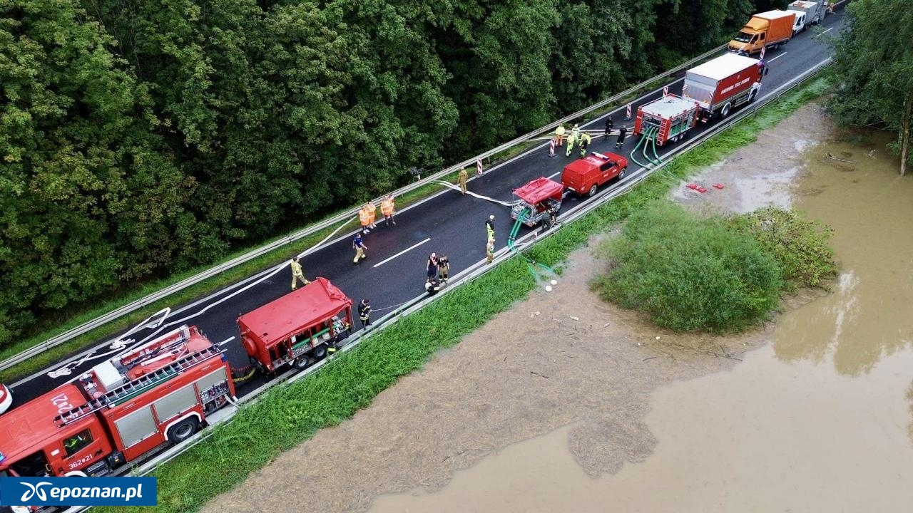 Zdjęcia po poniedziałkowej ulewie. | fot. kalisz24.info.pl