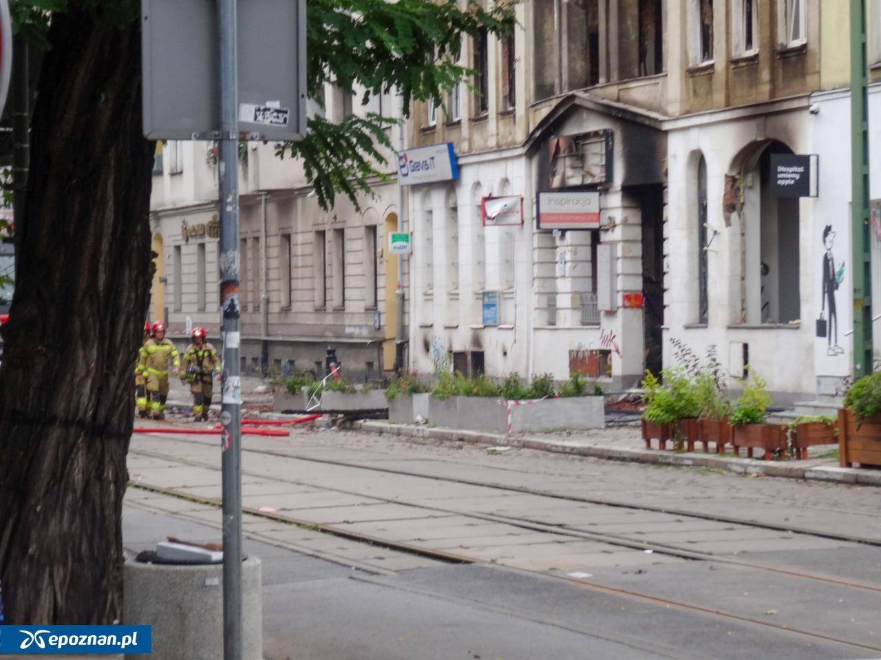 Tragedia na Kraszewskiego. Jest oferta pomocy dla przedsiębiorców