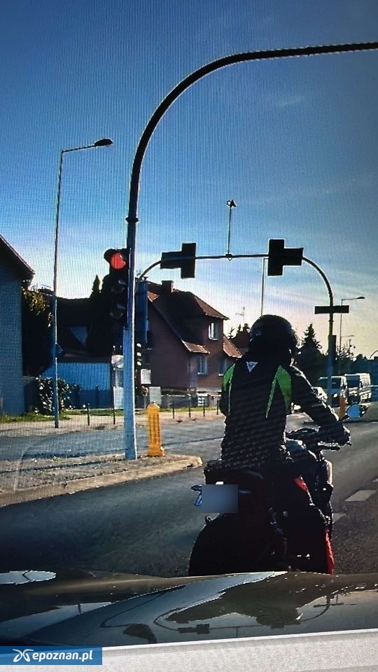 fot. Kadr filmu z kamer samochodowych Czytelnika.