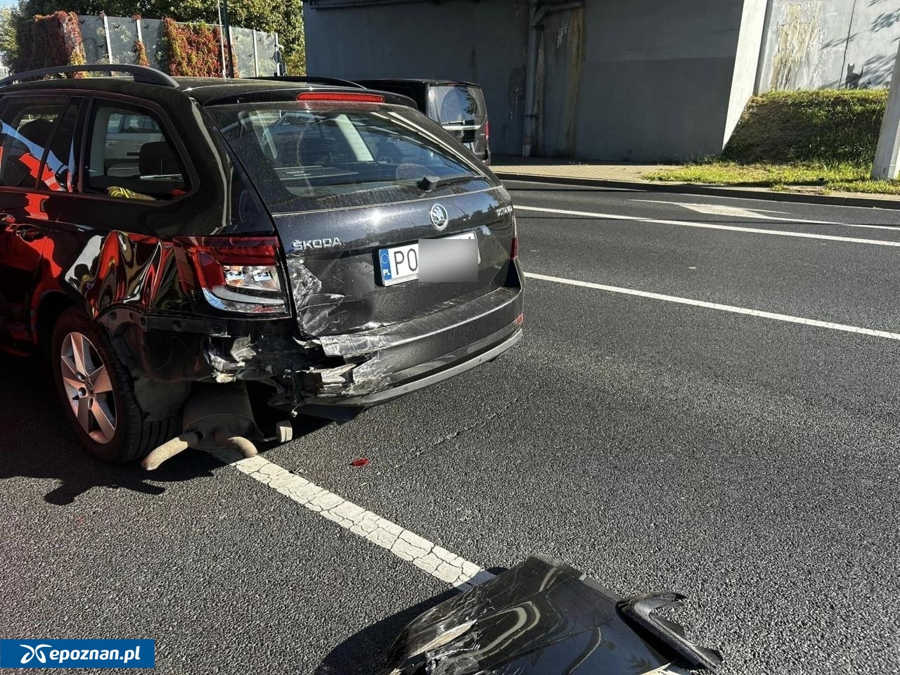 fot. Gdzie jest wypadek w Poznaniu / FB