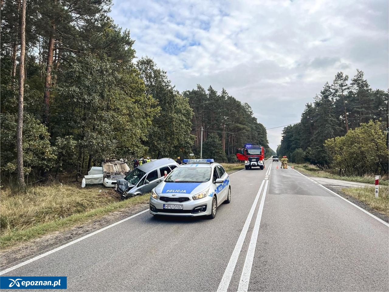 fot. Komenda Powiatowa Państwowej Straży Pożarnej w Ostrzeszowie / FB