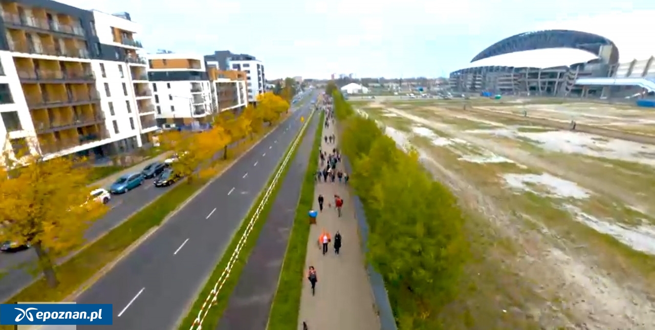 Jedno z wcześniejszych wydarzeń. | fot. video.poznan.pl / screen