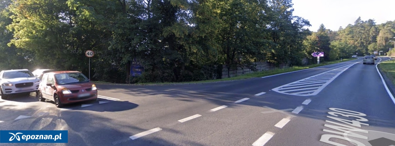 Do wypadku doszło w tym rejonie | fot. Google Street View