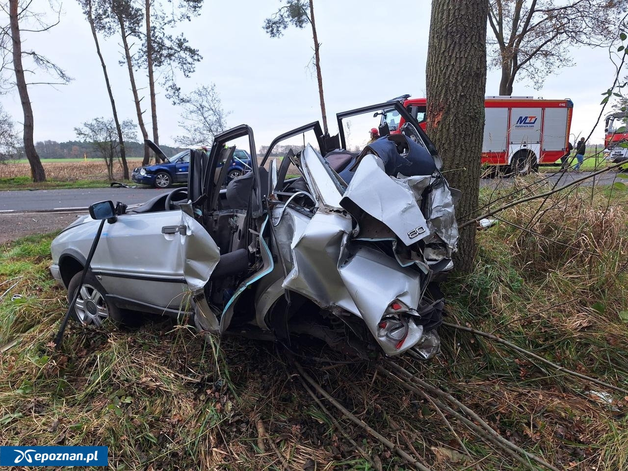 fot. Komenda Powiatowa Państwowej Straży Pożarnej w Rawiczu/Facebook.