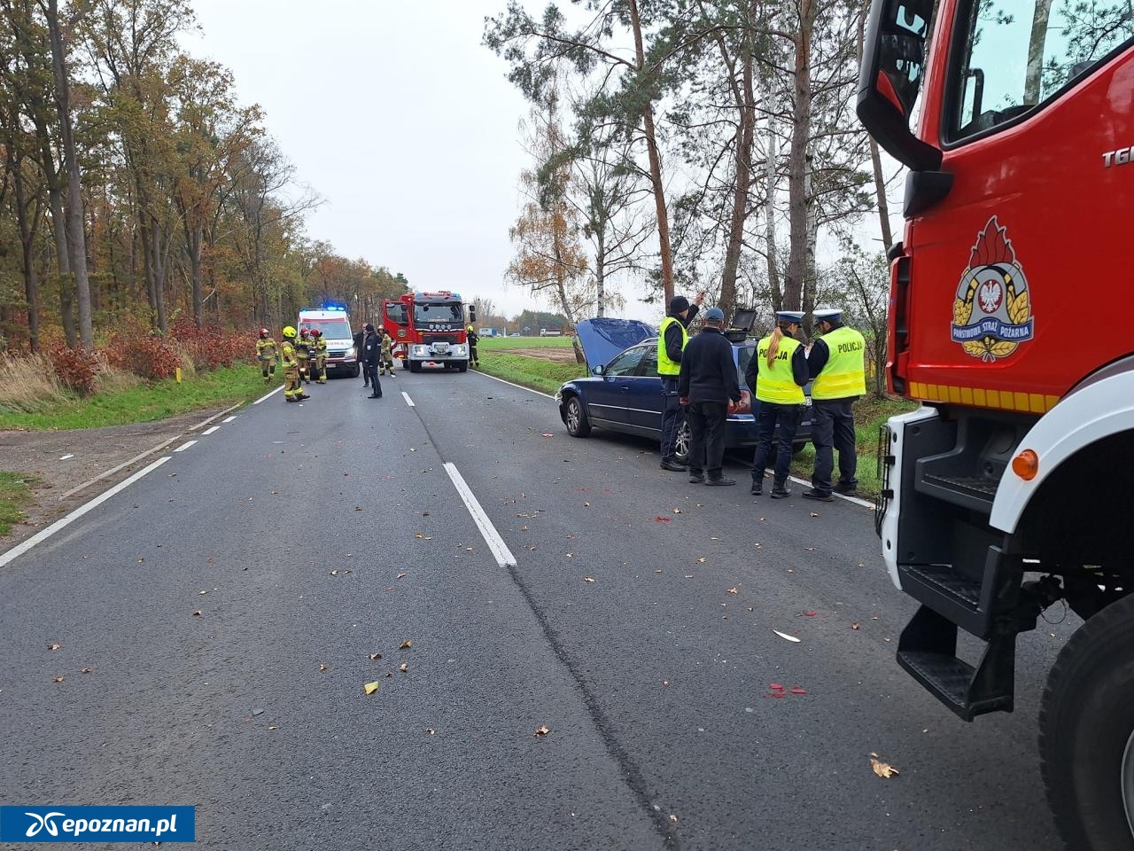 fot. Komenda Powiatowa Państwowej Straży Pożarnej w Rawiczu/Facebook.