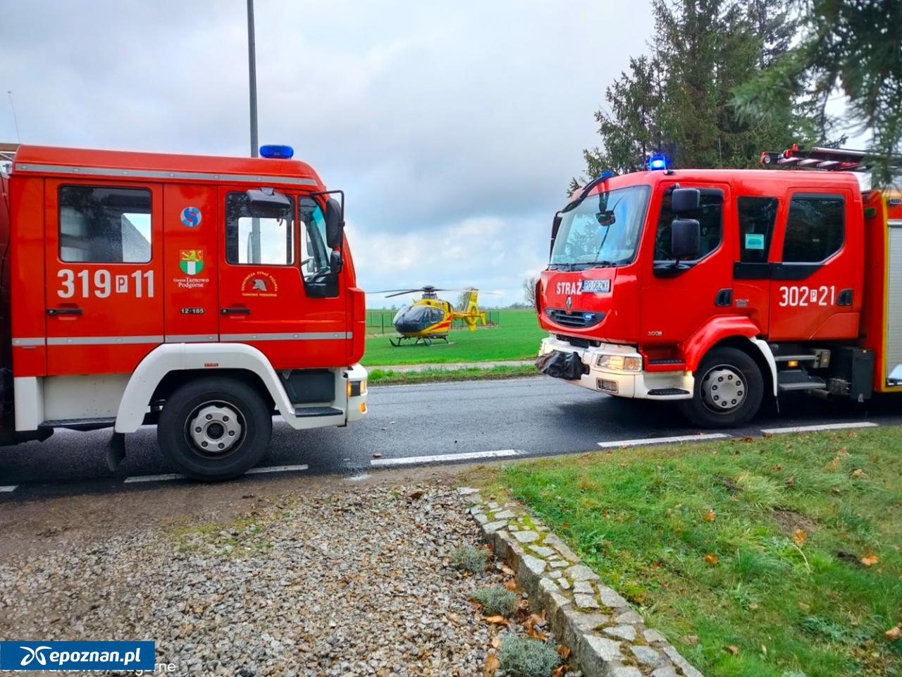 fot. Tomasz Kubacki/OSP Tarnowo Podgórne/Facebook.