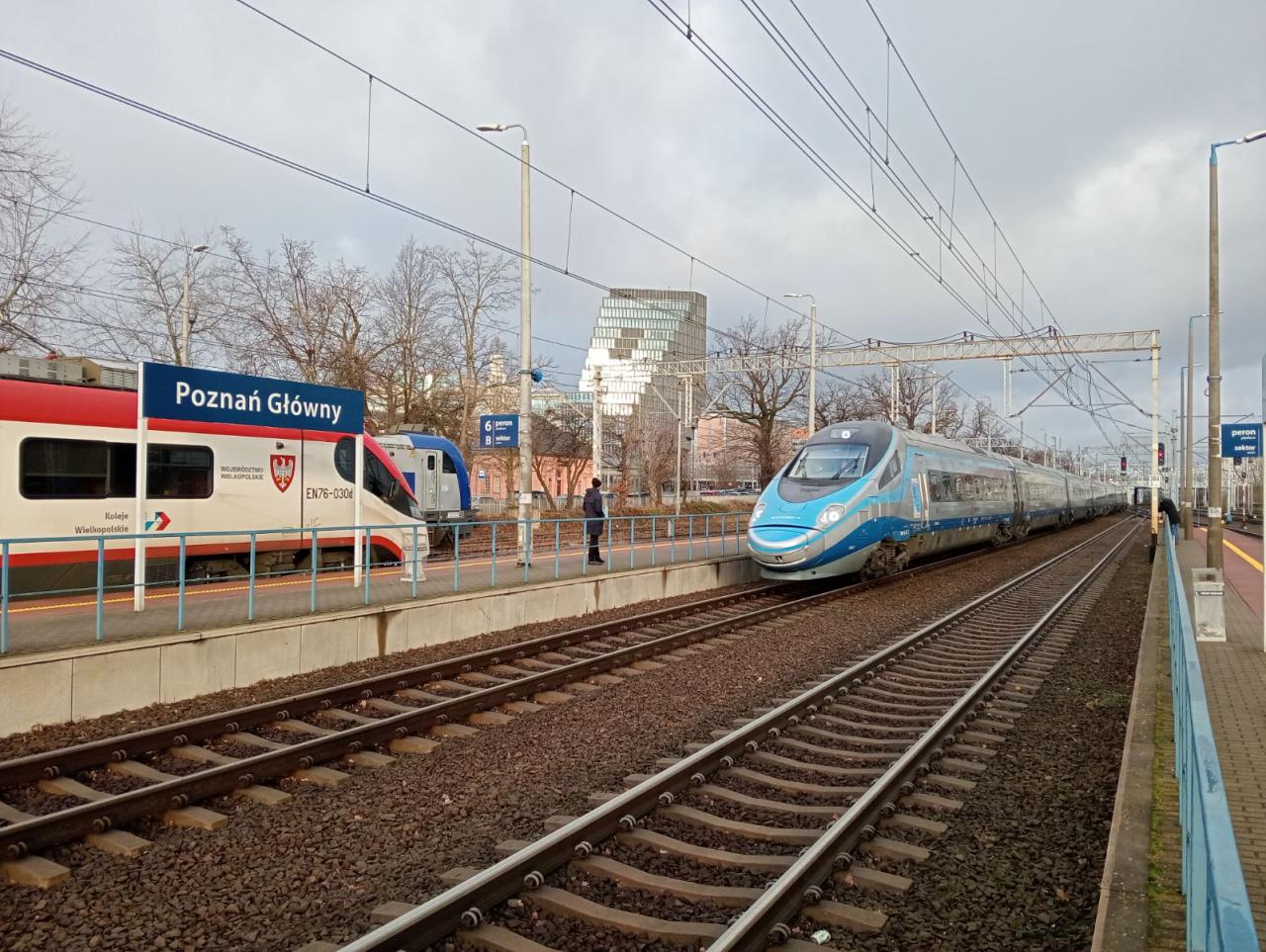 Pierwszy regularny kurs Pendolino przez Poznań!