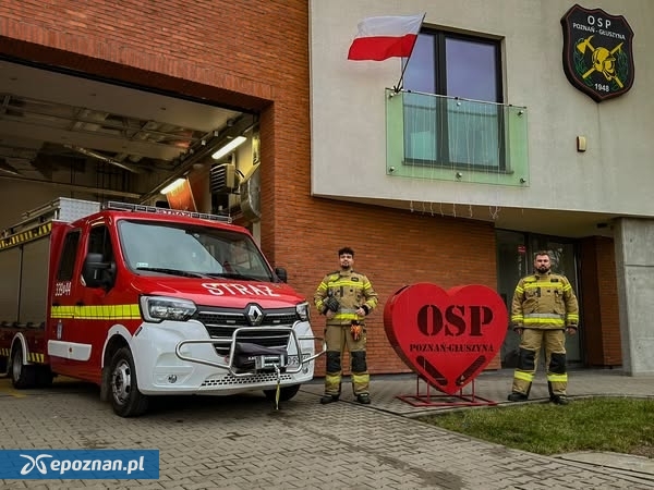 fot. Ochotnicza Straż Pożarna Poznań-Głuszyna/Facebook.