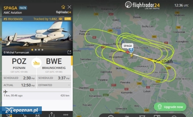 fot. flightradar24.com