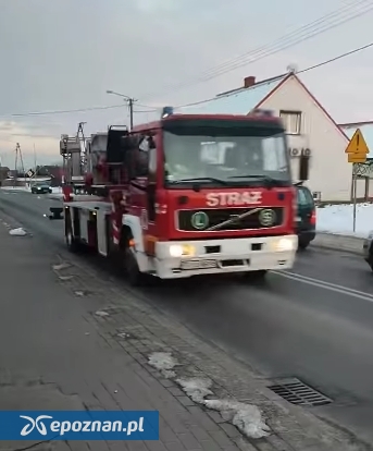 fot. Kadr filmu OSP KSRG Żerków/Facebook.