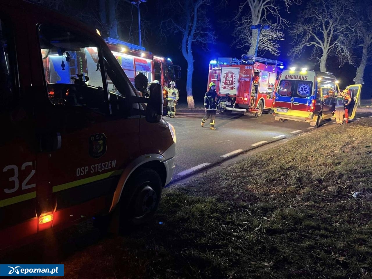 fot. Ochotnicza Straż Pożarna w Stęszewie / FB