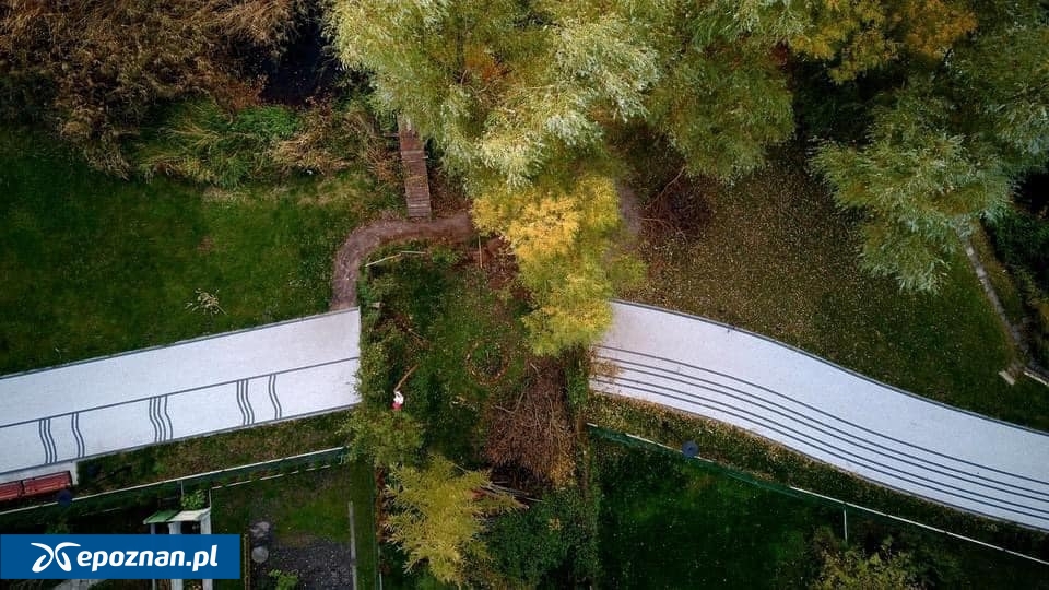 Fragment działki nadjeziornej przed wybudowaniem promenady. | fot. Przemysław Pacholski - Burmistrz Miasta i Gminy Kórnik / FB