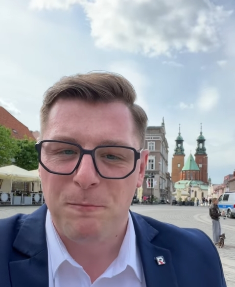 Dziennikarz "Republiki" zarzucił Miastu Poznań, iż zakłamuje historię. Chodzi o hasło na muralu z Chrobrym: "Tu wszystko się zaczęło"