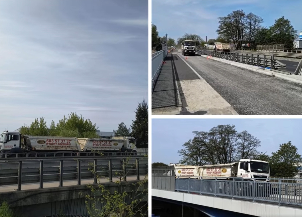 Nowy wiadukt pod Poznaniem gotowy. "Kluczowy test zdany pomyślnie!"