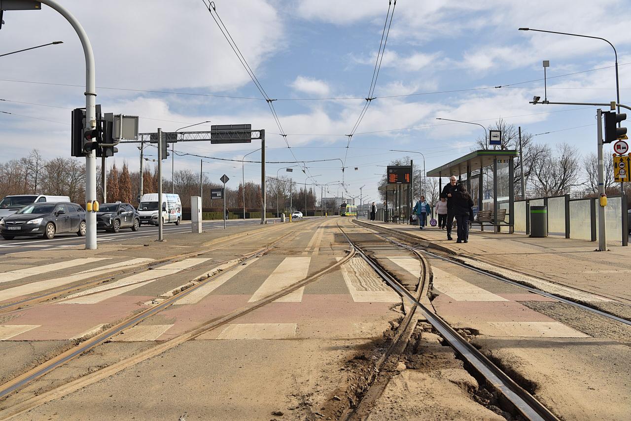 Duży remont rusza w Poznaniu. Tramwaje do końca maja nie pojadą przez jeden z mostów