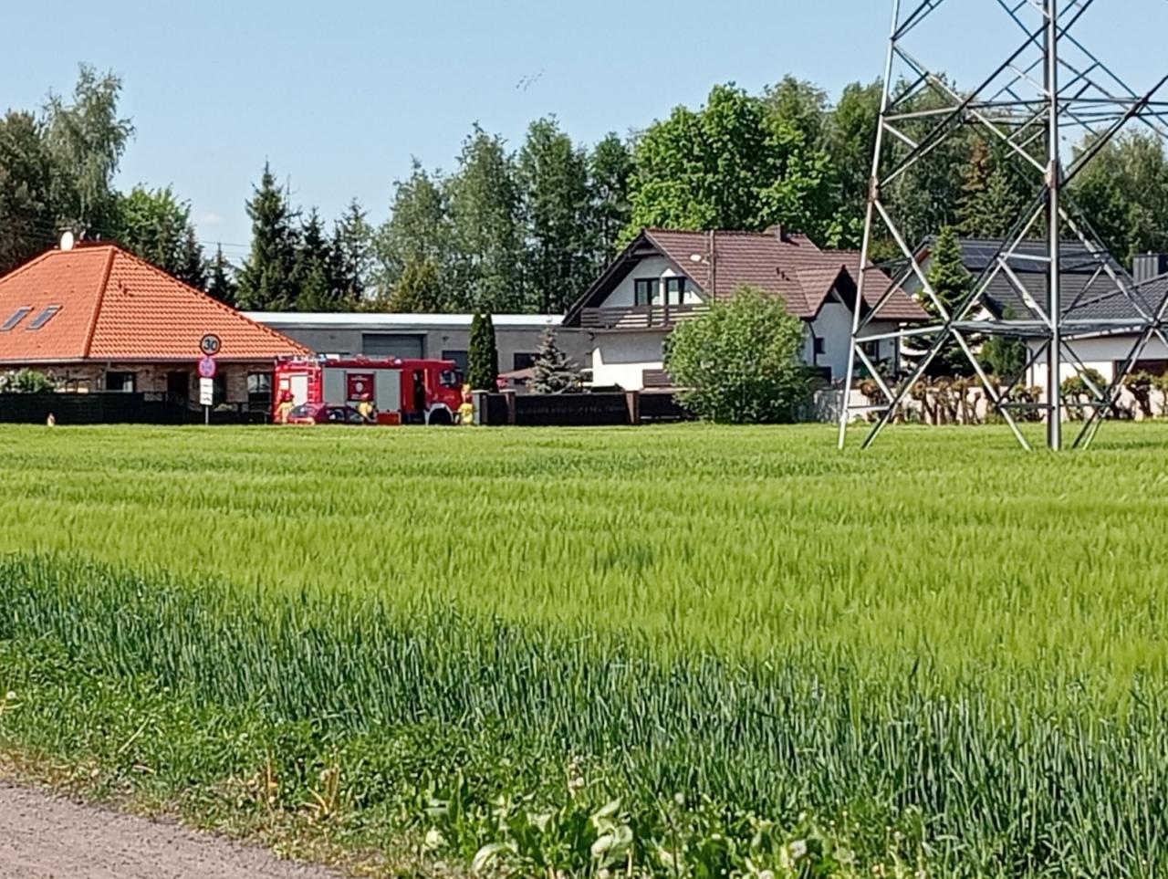 Wyciek gazu. Kilka zastępów straży pożarnej w akcji