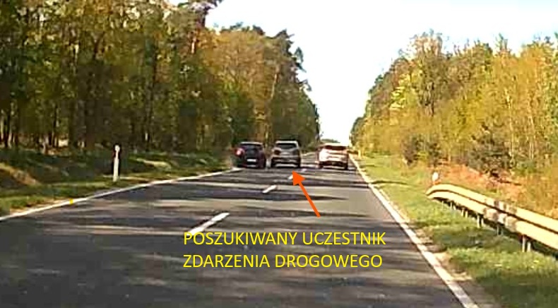 Publikują nagranie i szukają świadków tego wypadku w regionie. "Zakładamy, iż nie doszło do bezpośredniego kontaktu"