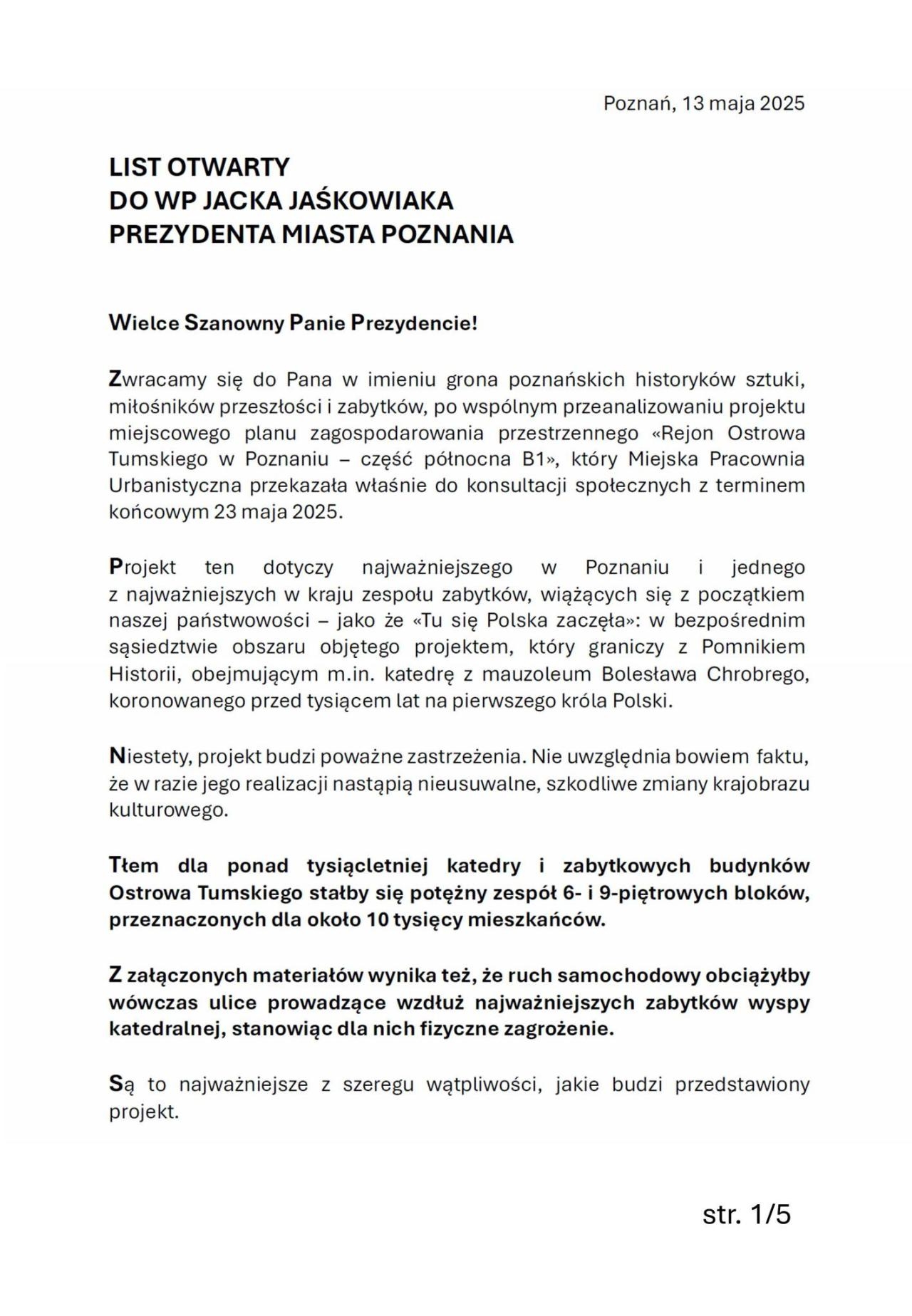 fot. Osiedla Ostrów Tumski Śródka Zawady Komandoria / FB