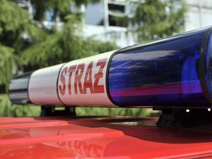 Dąbrowskiego: pożar w łazience. Jedna osoba poszkodowana