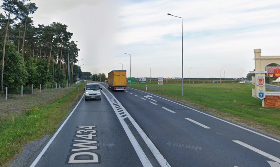 Wypadek na obwodnicy Kórnika. Droga jest zablokowana