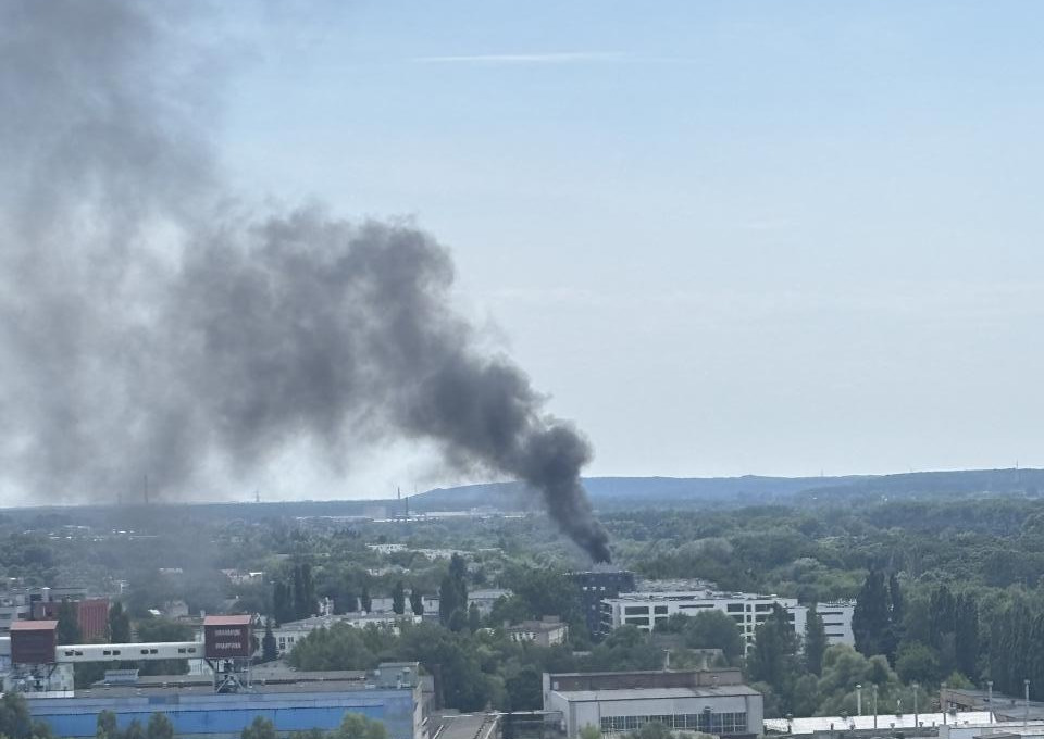 Gęsty, ciemny dym nad Poznaniem!