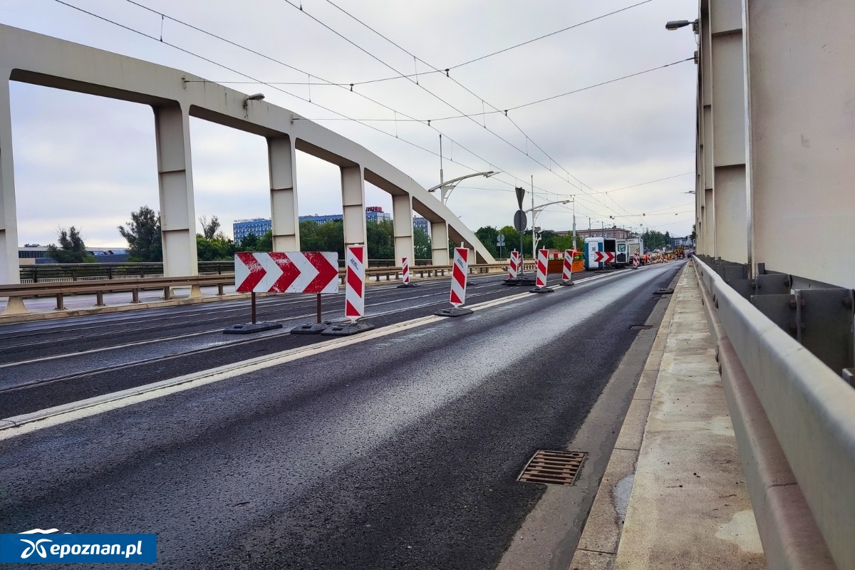 Postępujące prace na Kórnickiej | fot. MPK Poznań