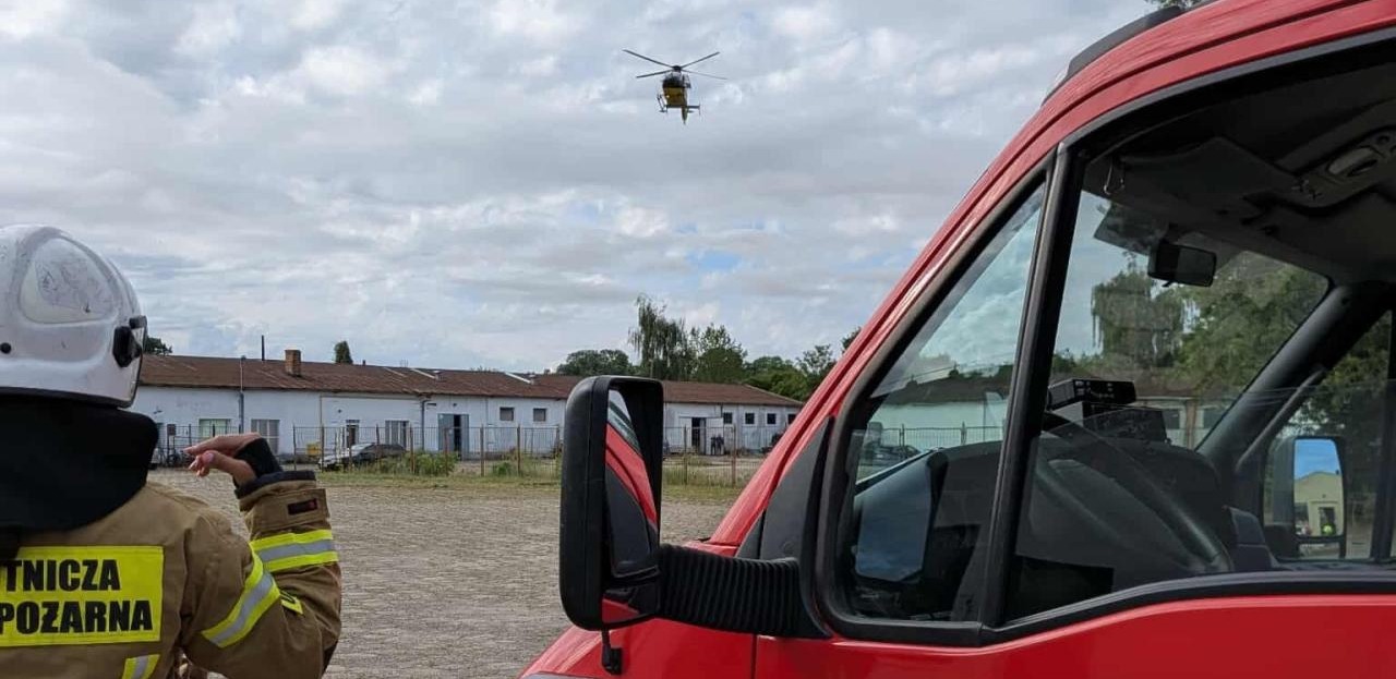 Śmiertelny wypadek na terenie firmy w regionie. Ofiara nie była pracownikiem