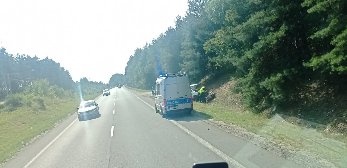 Tragiczny wypadek z udziałem motocyklisty pod Poznaniem