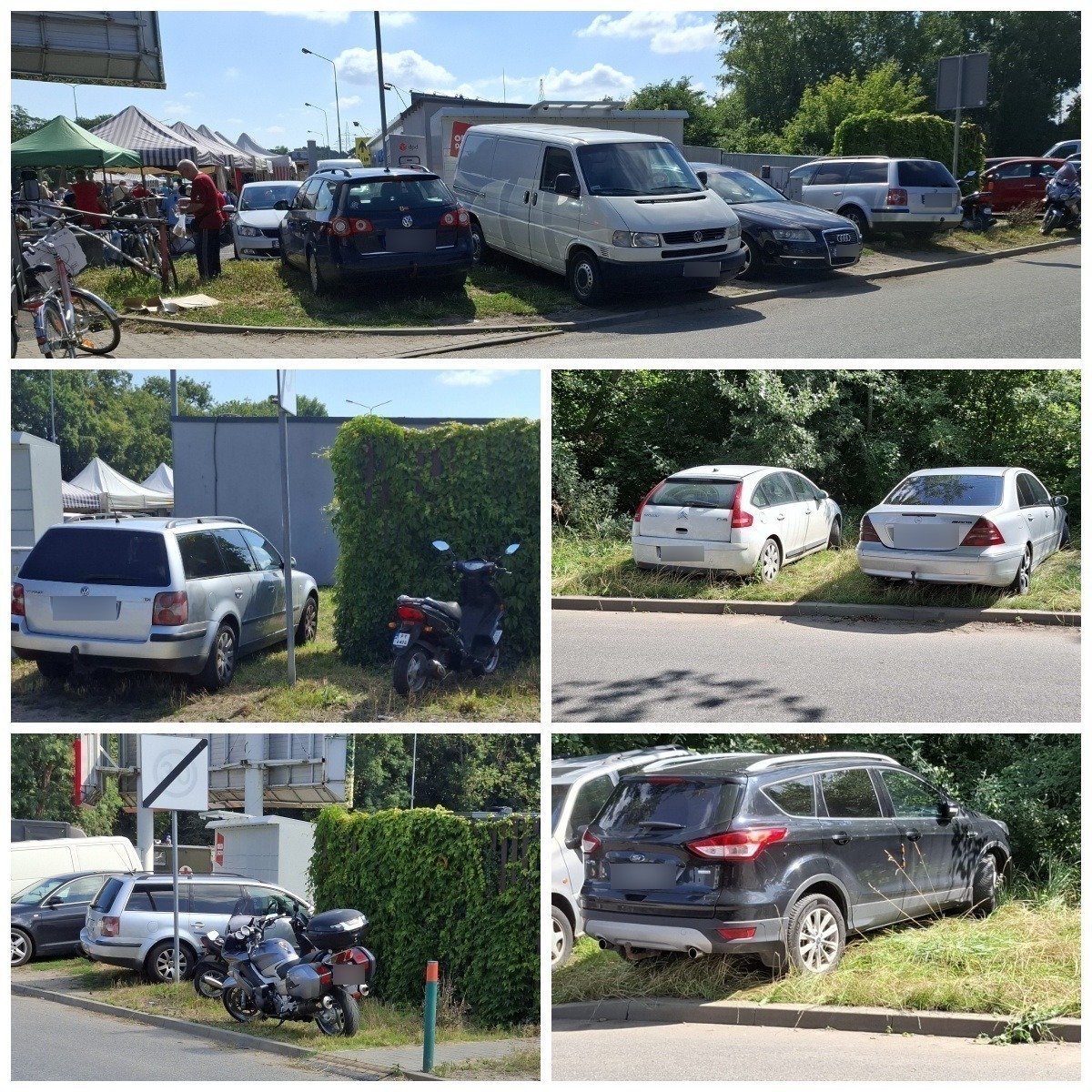 Niedzielny Targ pierwszy raz w nowej lokalizacji. Mieszkaniec okolicy: "moje obawy były słuszne"