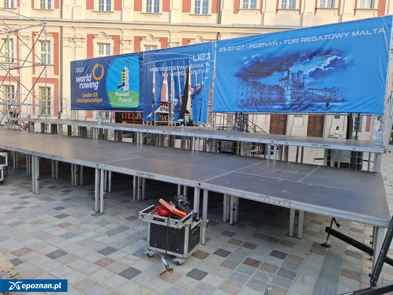 Przygotowania trwały już w poniedziałek. | fot. LP