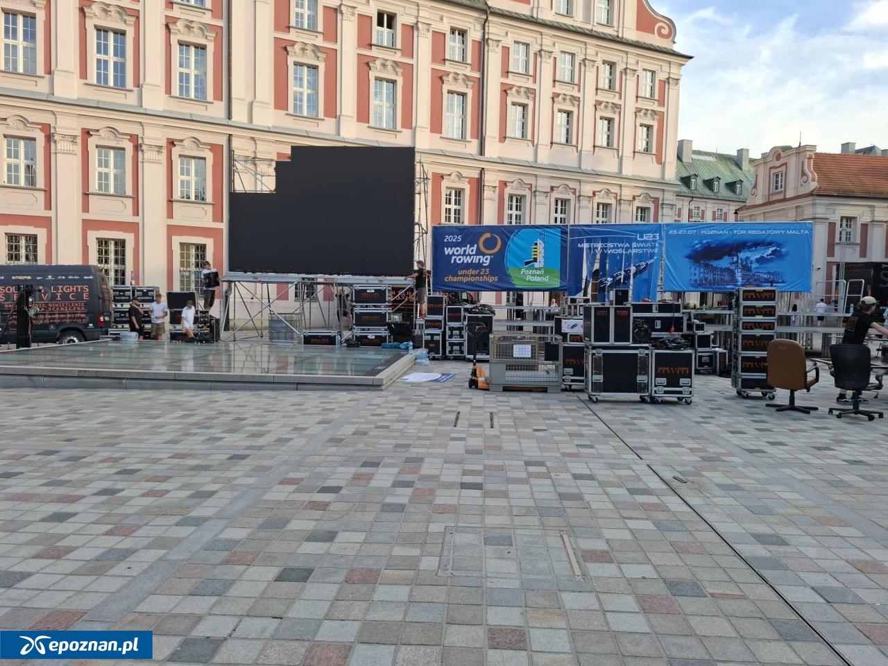 Przygotowania trwały już w poniedziałek. | fot. LP