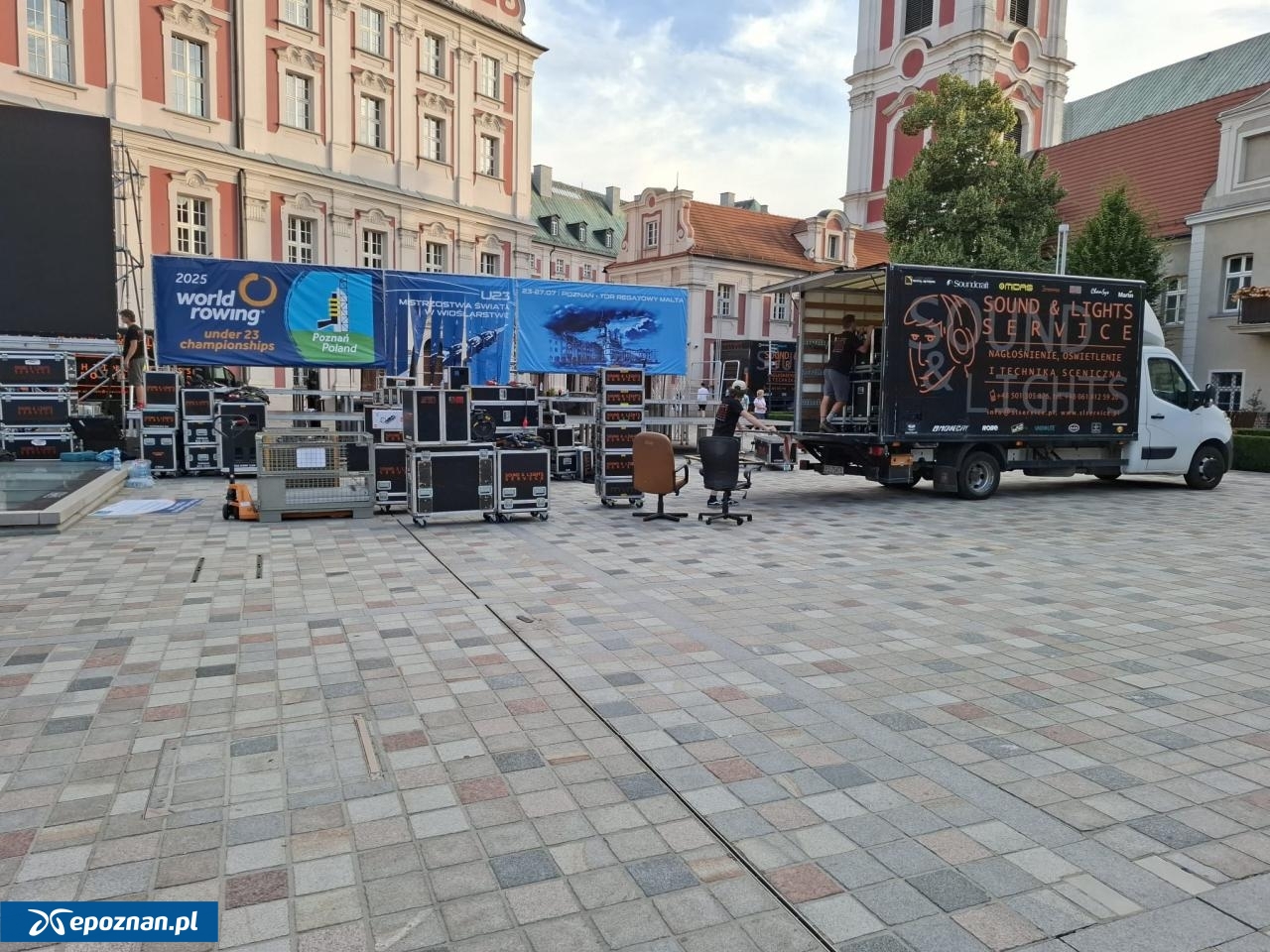 Przygotowania trwały już w poniedziałek. | fot. LP