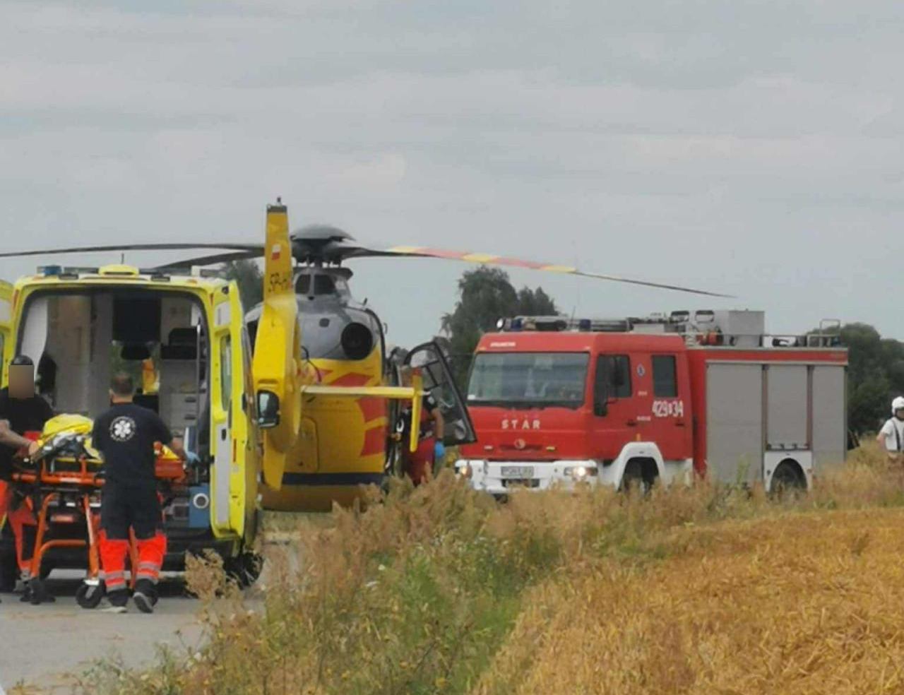 Region. Kolejny wypadek z udziałem dziecka na hulajnodze. Wylądował śmigłowiec LPR