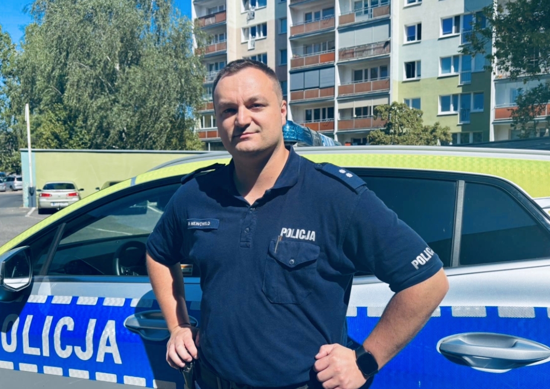 Policjant po służbie oddał krew, a w drodze powrotnej zatrzymał pijanego kierowcę. Obywatelowi Ukrainy grożą poważne konsekwencje