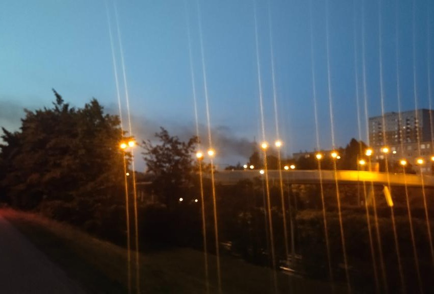 Kolejny pożar na terenie Poznania. Tym razem przy Lechickiej