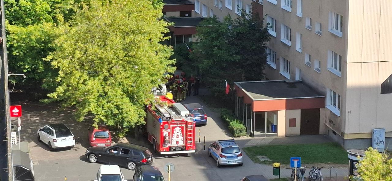 Działania służb na poznańskim osiedlu