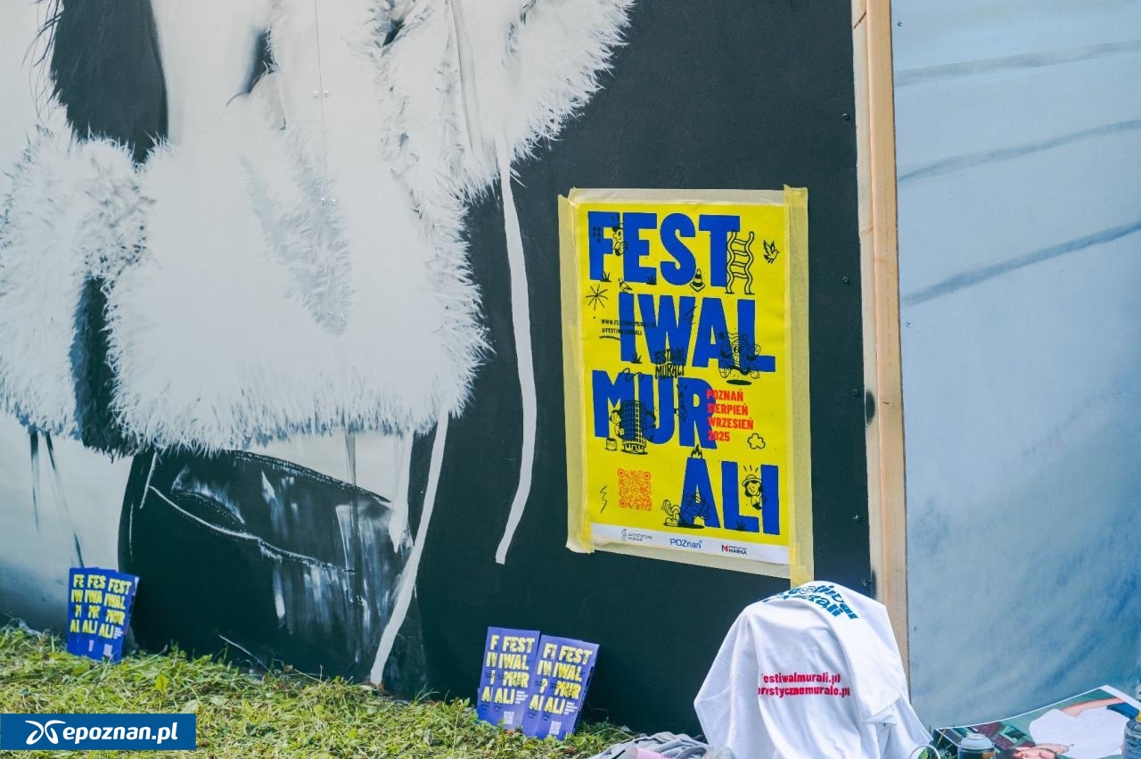 Organizatorzy wydarzenia promowali je podczas Festiwalu BitterSweet. Powstały tam murale przedstawiające artystów występujących na Cytadeli | fot. UM Poznań