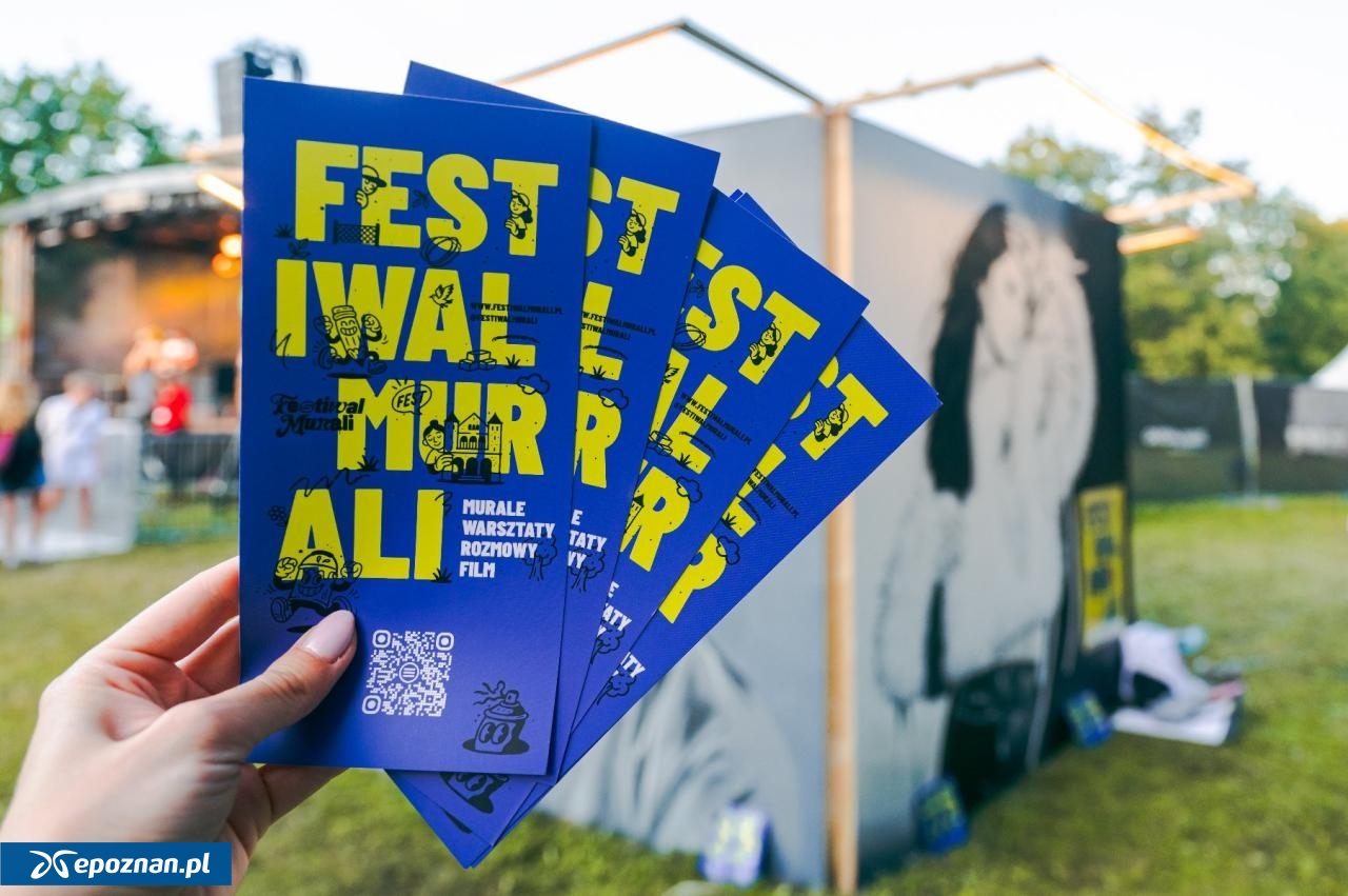 Organizatorzy wydarzenia promowali je podczas Festiwalu BitterSweet. Powstały tam murale przedstawiające artystów występujących na Cytadeli | fot. UM Poznań
