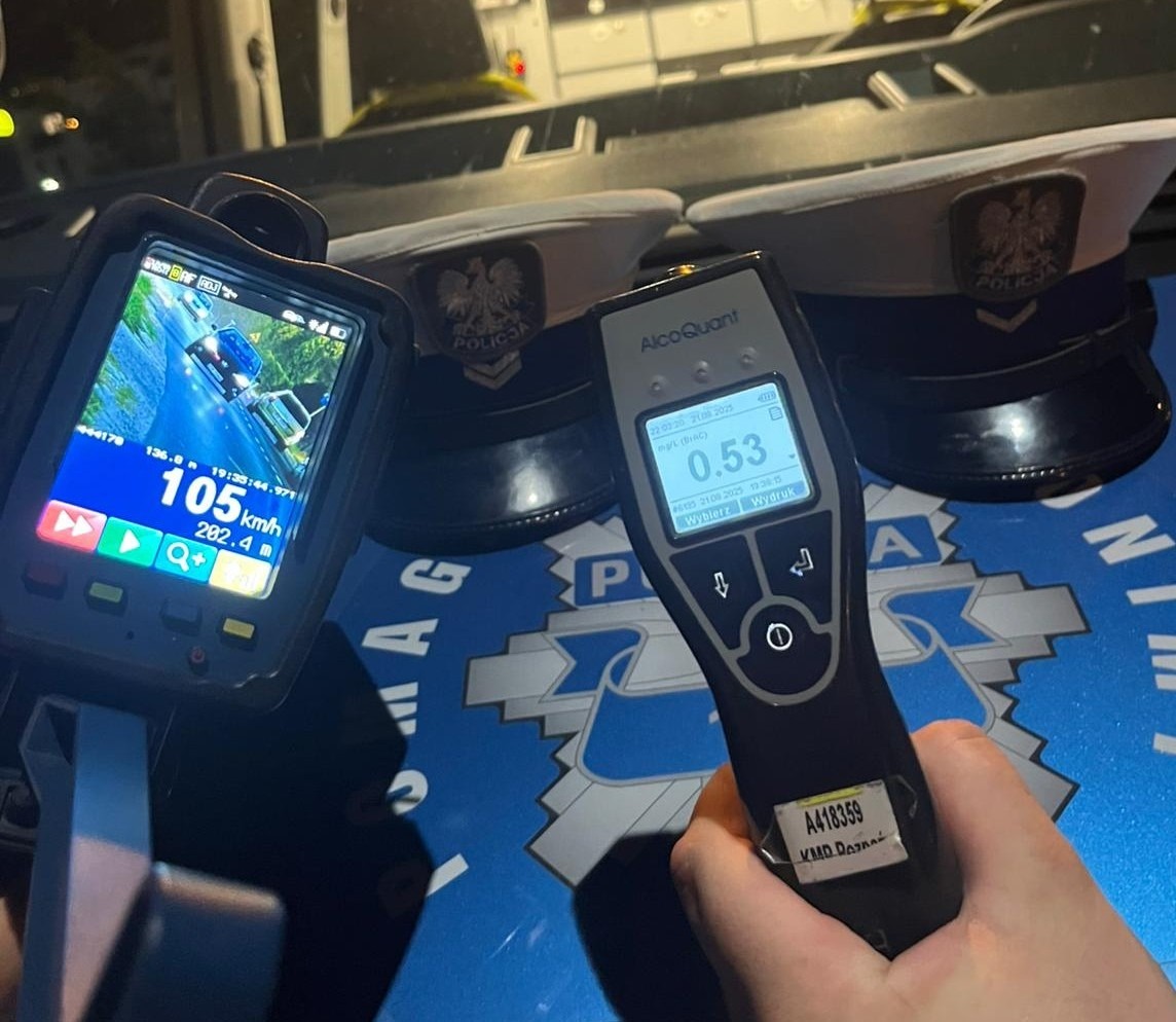 Pędził Starołęcką 105 km/h. Był pijany