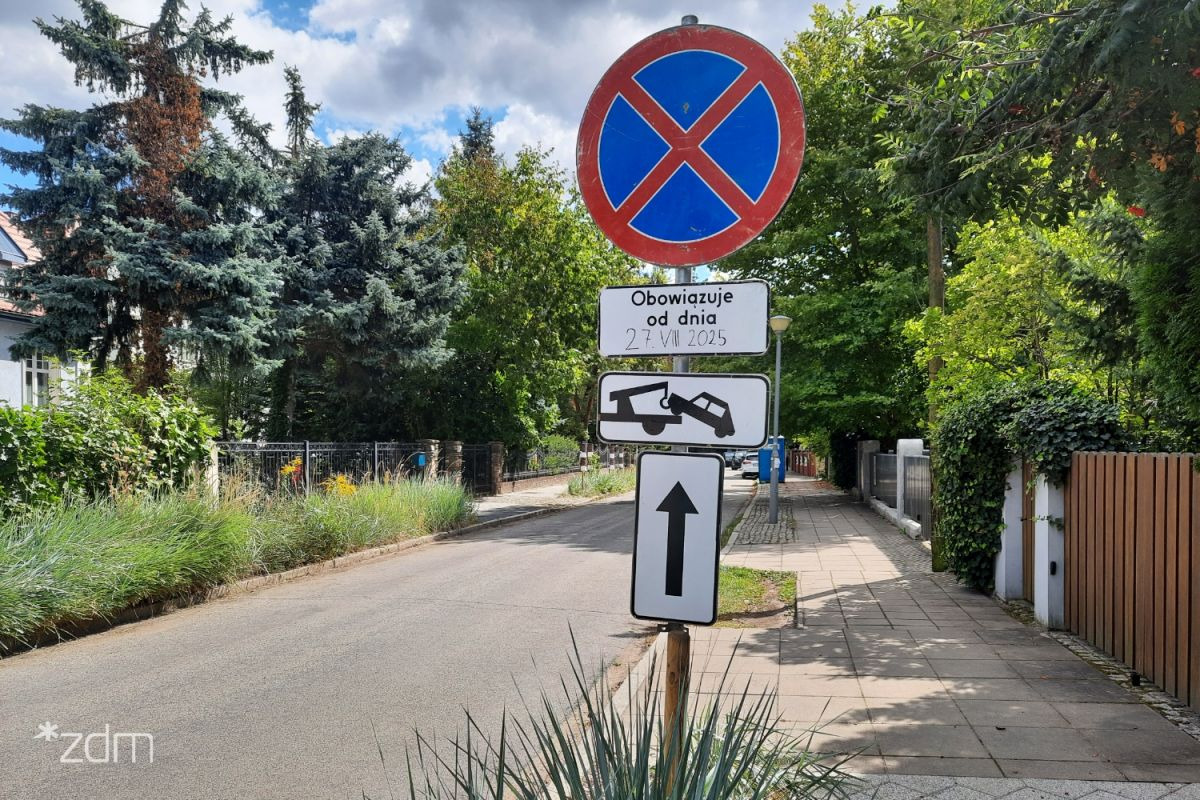 Remont potrwa do końca września. Od jutra będą odholowywać pozostawione tu auta!