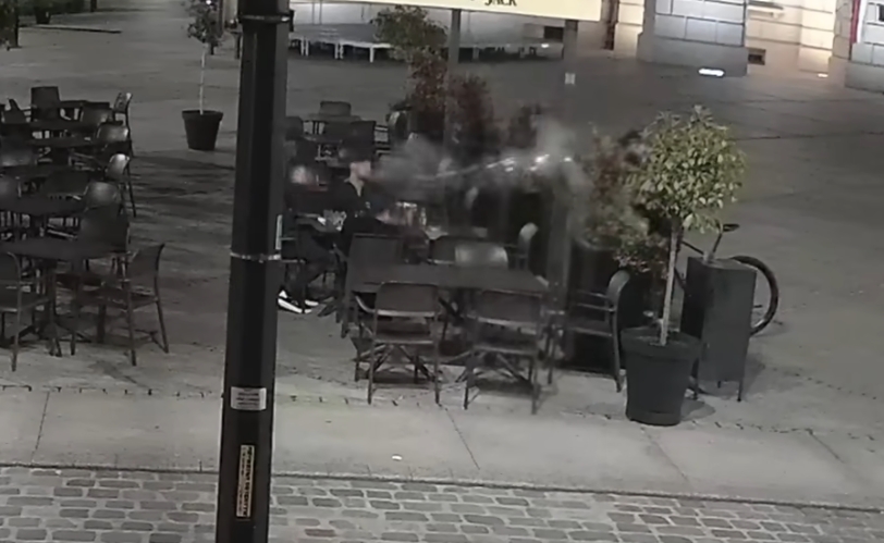 Drastyczne sceny na rynku jednego z miast w regionie. Padł strzał